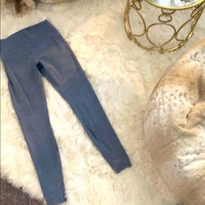 Lululemon Light blue jean like marble print